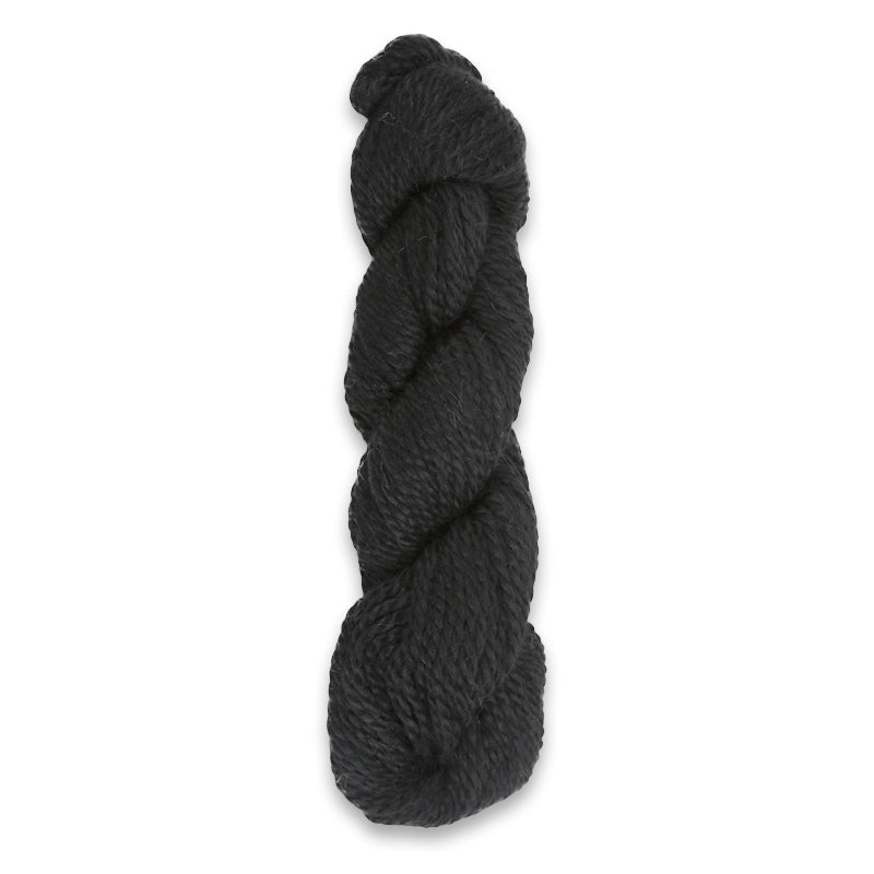 The World's Simplest Mittens Kit in Plymouth Yarns-Kits-Worsted - Baby Alpaca-Black-