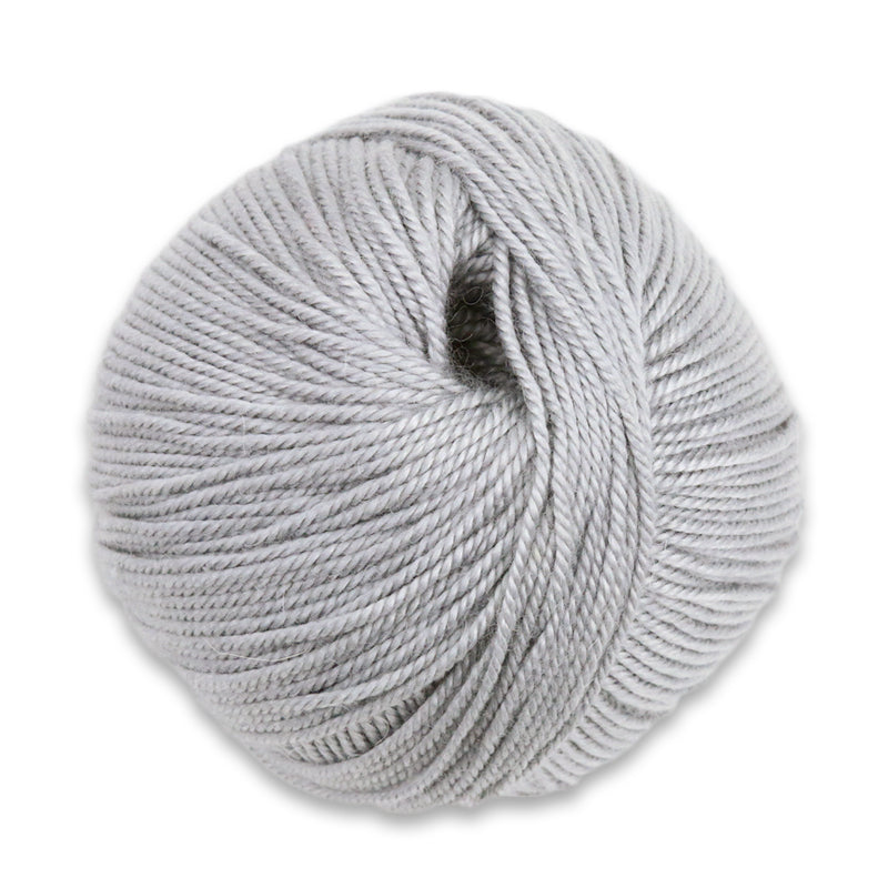 The World's Simplest Mittens Kit in Plymouth Yarns-Kits-Fingering - Cuzco Cashmere-Grey-