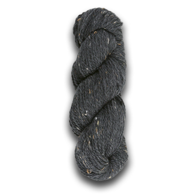 Twist and Slouch Hat Kit featuring Plymouth Homestead Tweed Yarn-Kits-Charcoal-