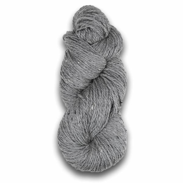 Twist and Slouch Hat Kit featuring Plymouth Homestead Tweed Yarn-Kits-Med Grey-