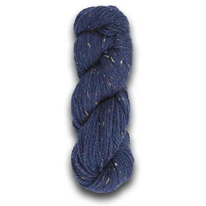 Twist and Slouch Hat Kit featuring Plymouth Homestead Tweed Yarn-Kits-Navy-