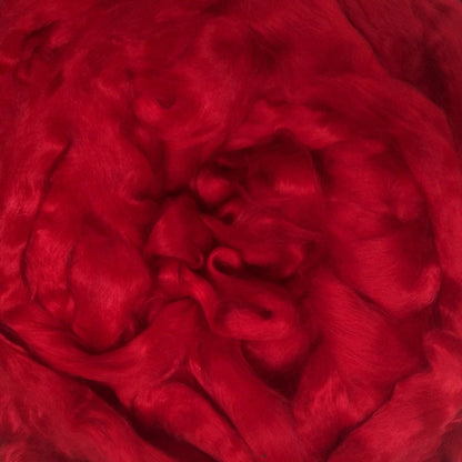 Paradise Fibers Red Mohair Top ( 4 oz bag) - Paradise Fibers