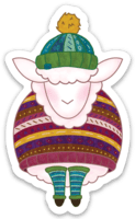 Paradise Fibers Sheep Stickers - Paradise Fibers