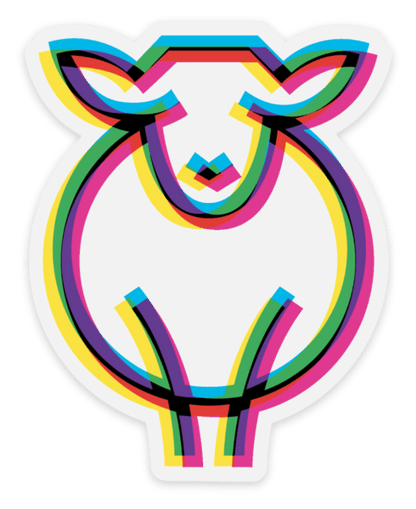 Paradise Fibers Sheep Stickers - Paradise Fibers
