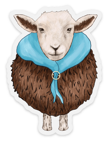 Paradise Fibers Sheep Stickers - Paradise Fibers