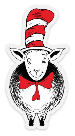 Paradise Fibers Sheep Stickers - Paradise Fibers