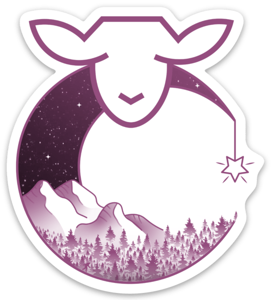 Paradise Fibers Sheep Stickers - Paradise Fibers