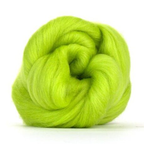 Paradise Fibers Solid Colored Corriedale - Citrus - Paradise Fibers