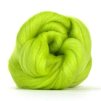 Paradise Fibers Solid Colored Corriedale - Citrus - Paradise Fibers