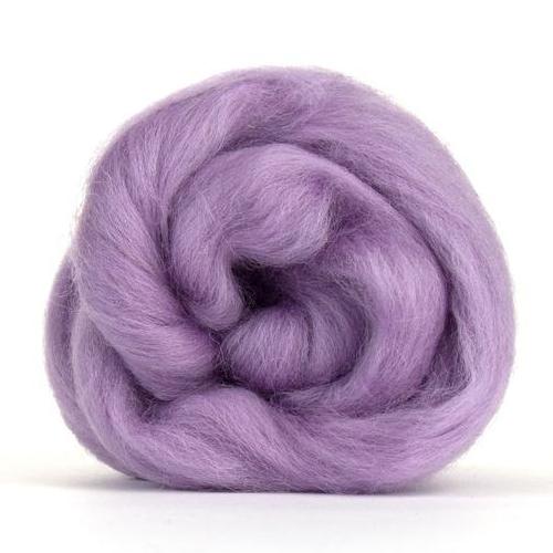Paradise Fibers Solid Colored Corriedale - Lavender - Paradise Fibers