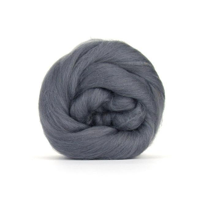 Paradise Fibers Solid Colored Merino Top - 303 Granite - 1oz - Paradise Fibers