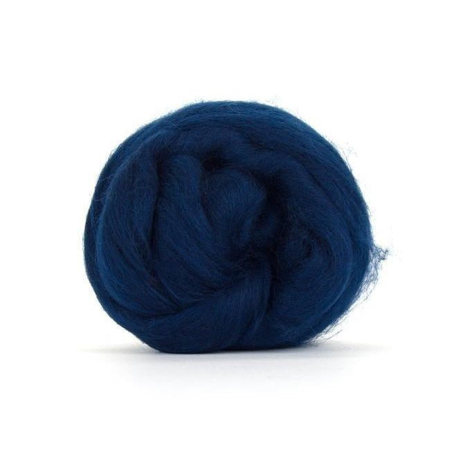 Paradise Fibers Solid Colored Merino Top - 42 Ocean - 1oz - Paradise Fibers