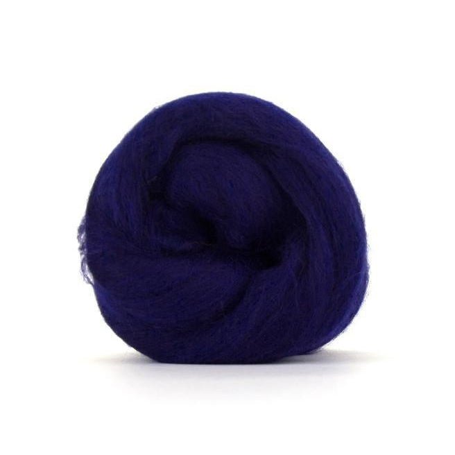 Paradise Fibers Solid Colored Merino Top - 46 Tanzanite - 1oz - Paradise Fibers