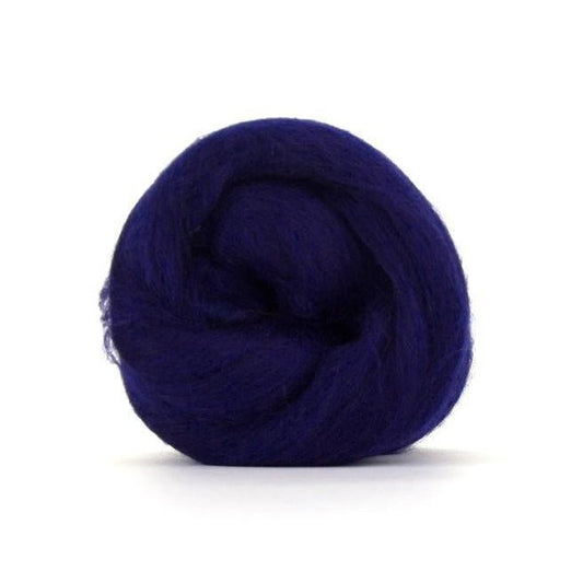 Paradise Fibers Solid Colored Merino Top - 46 Tanzanite - 1oz - Paradise Fibers