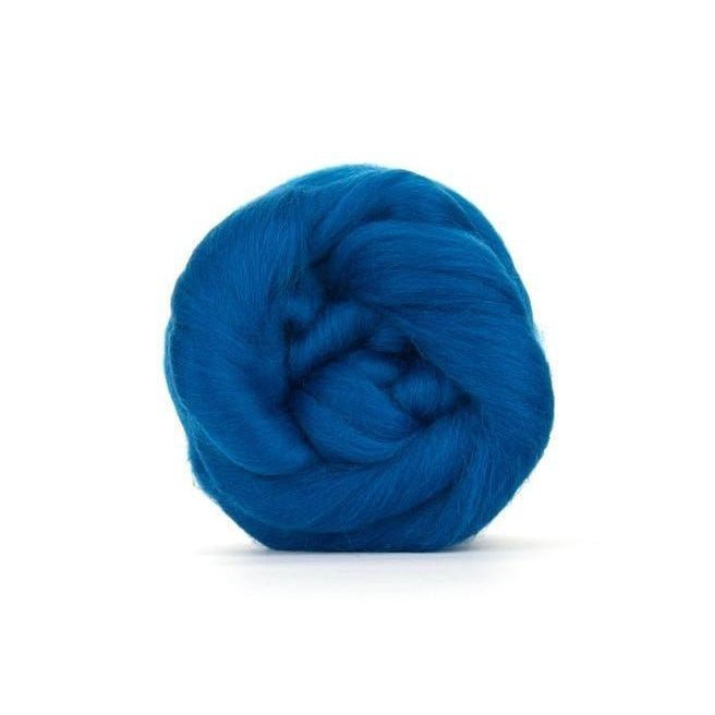 Paradise Fibers Solid Colored Merino Wool Top - Aquamarine - Paradise Fibers