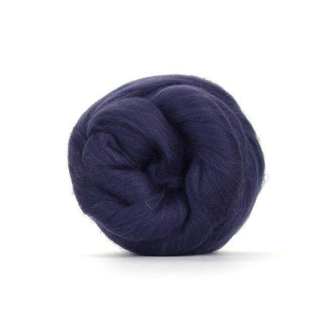 Paradise Fibers Solid Colored Merino Wool Top - Petrol - Paradise Fibers