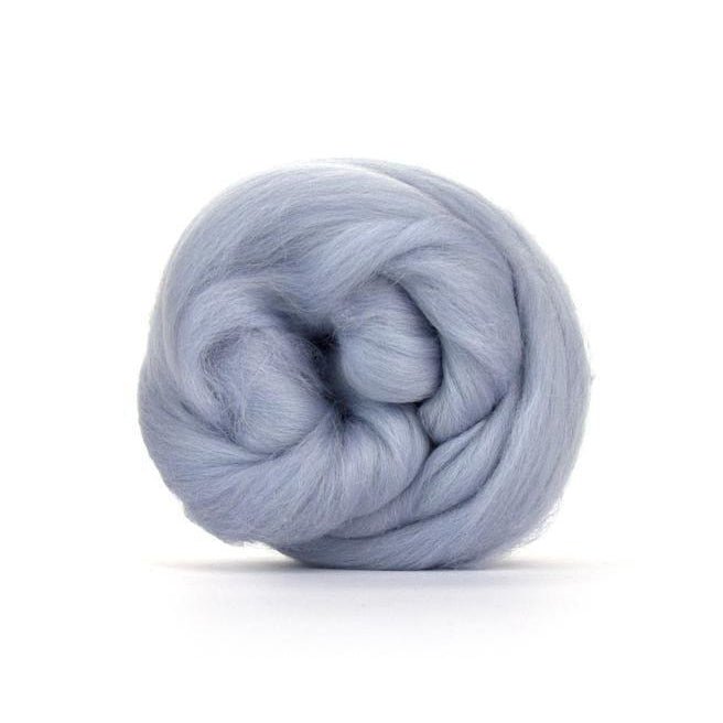 Paradise Fibers Solid Colored Merino Wool Top - Seal - Paradise Fibers