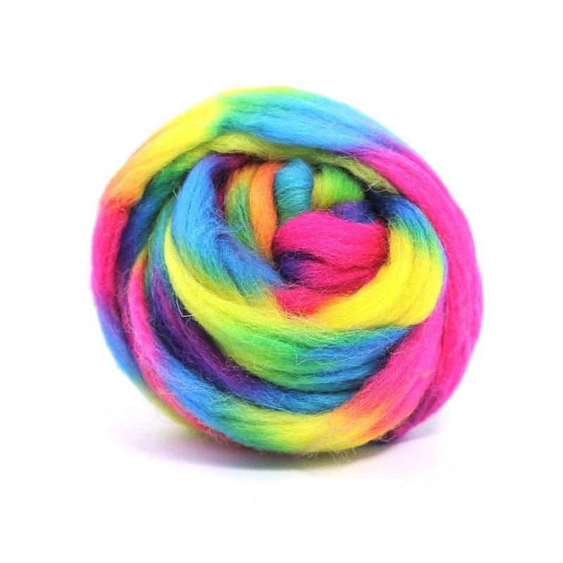 Paradise Fibers Space Dyed Wool - 1 oz - Paradise Fibers