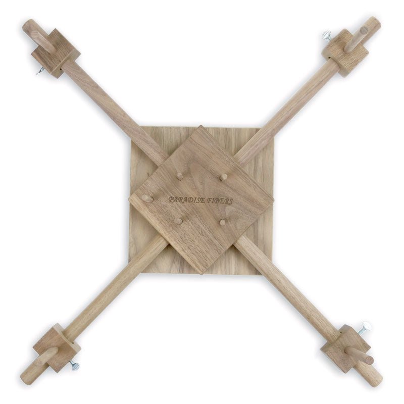 wooden yarn swift