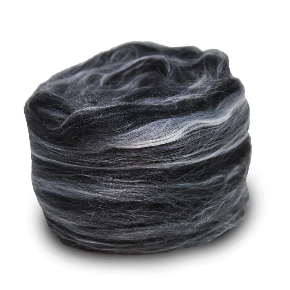 Paradise Fibers Superfine Merino/Rose/Silk/Faux Cashmere Tonal Micro Blends - Gems of Paradise - 1 oz - Paradise Fibers