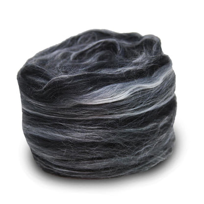 Paradise Fibers Superfine Merino/Rose/Silk/Faux Cashmere Tonal Micro Blends - Gems of Paradise - 1 oz - Paradise Fibers