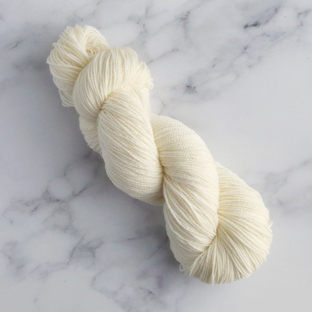 Paradise Fibers Undyed Deluxe High Twist Sock Yarn - Paradise Fibers