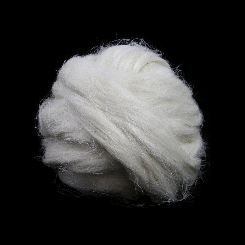 Paradise Fibers Undyed Flax/Linen Tops - 1oz - Paradise Fibers