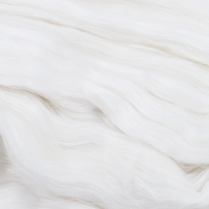 Paradise Fibers Undyed Llama and Mulberry Silk Blended Top - Phantom - Paradise Fibers