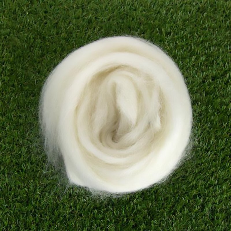 Paradise Fibers White Masham Wool - Paradise Fibers