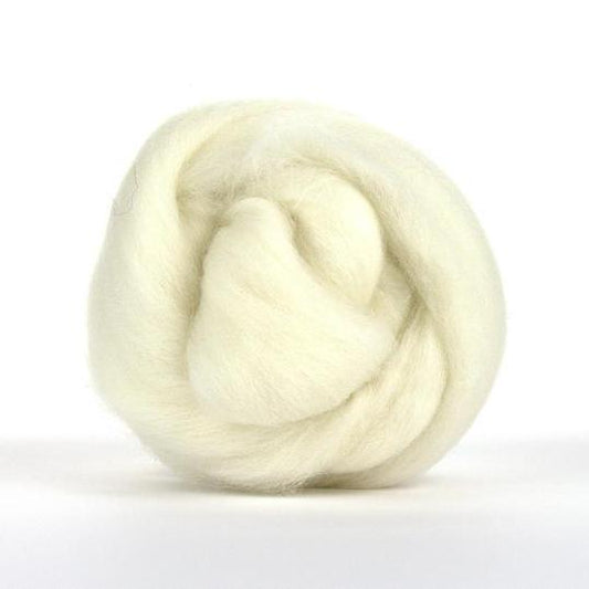 Paradise Fibers White Polwarth Fiber - Paradise Fibers
