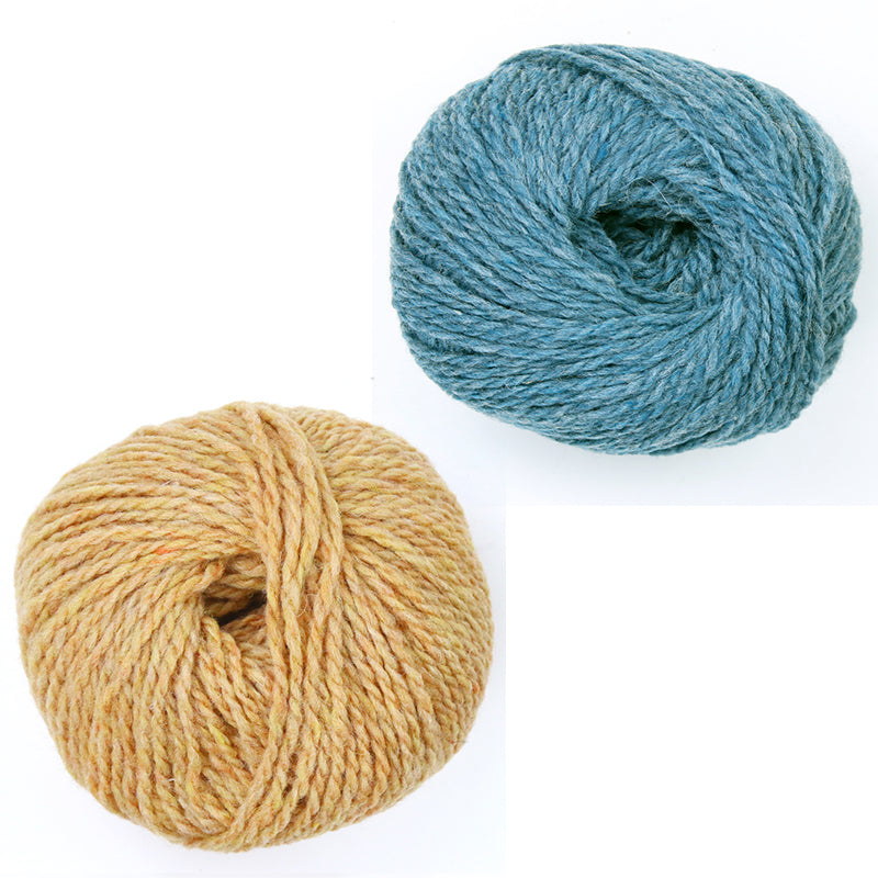 World of Wizardry Hat Kits in Shetland Heather-Kits-Odintalon-