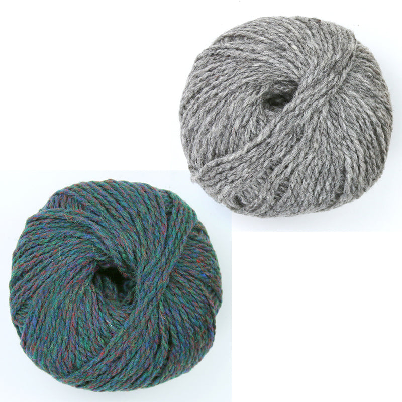 World of Wizardry Hat Kits in Shetland Heather-Kits-Slathersin-