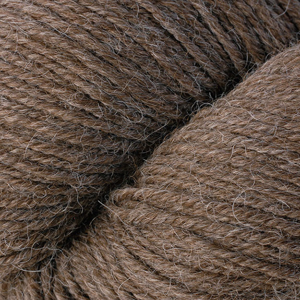 Buckwheat 6204, a light brown skein of Ultra Alpaca Worsted.