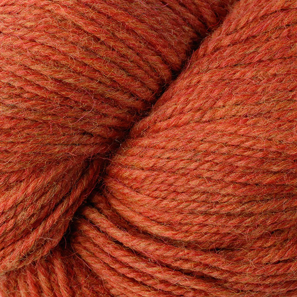 Candied Yam Mix 6268, a heathered orange skein of Ultra Alpaca Worsted.