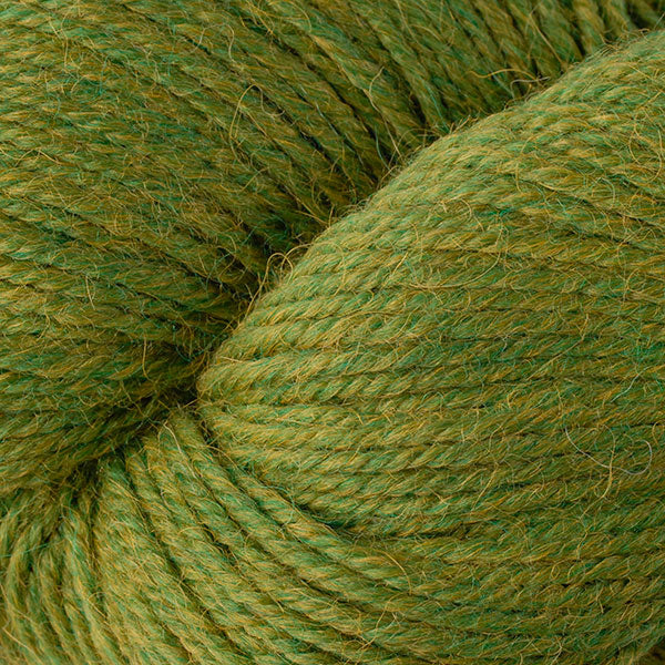 Pea Soup Mix 6275, a heathered yellow-green skein of Ultra Alpaca Worsted.