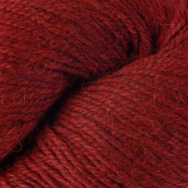 Redwood Mix 6281, a heathered red skein of Ultra Alpaca Worsted.