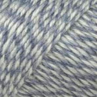 83.0151, a denim and white heathered skein of Lang Jawoll