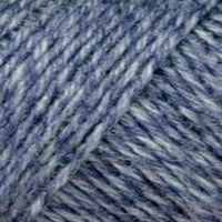83.0258, a blue and white heathered skein of Lang Jawoll