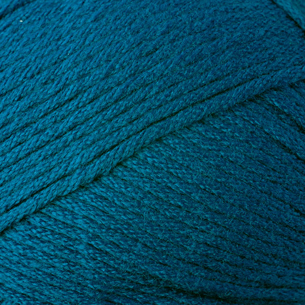 Color Agean Sea 9753. A rich green blue skein of Berroco Comfort Worsted washable yarn.