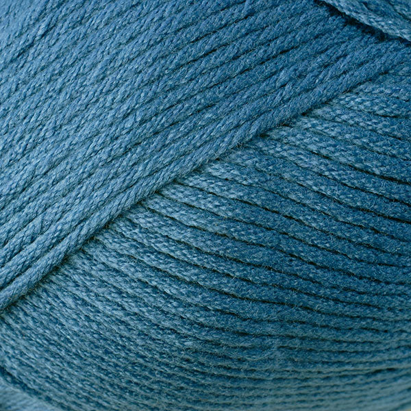 Color Cadet 9747. A grey blue skein of Berroco Comfort Worsted washable yarn.