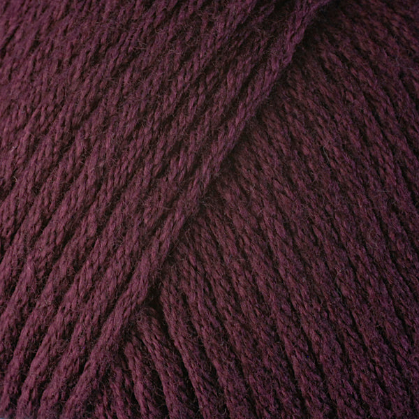 Color Fig 9797. A burgendy red skein of Berroco Comfort Worsted washable yarn.