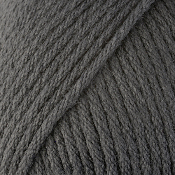 Color Slate 9784. A medium grey skein of Berroco Comfort Worsted washable yarn.