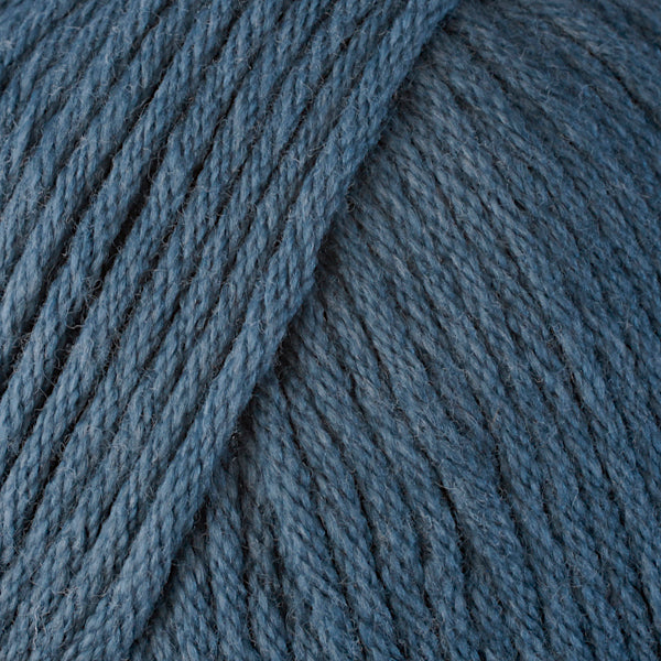 Color Twilight 9798. A dark grey blue skein of Berroco Comfort Worsted washable yarn.