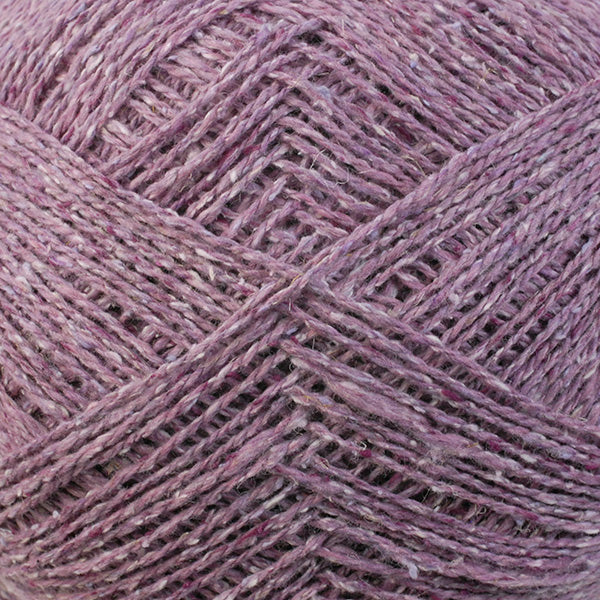 Color Cameo Pink 6971. A Light Purple Shade of Berroco Remix Light DK Yarn.