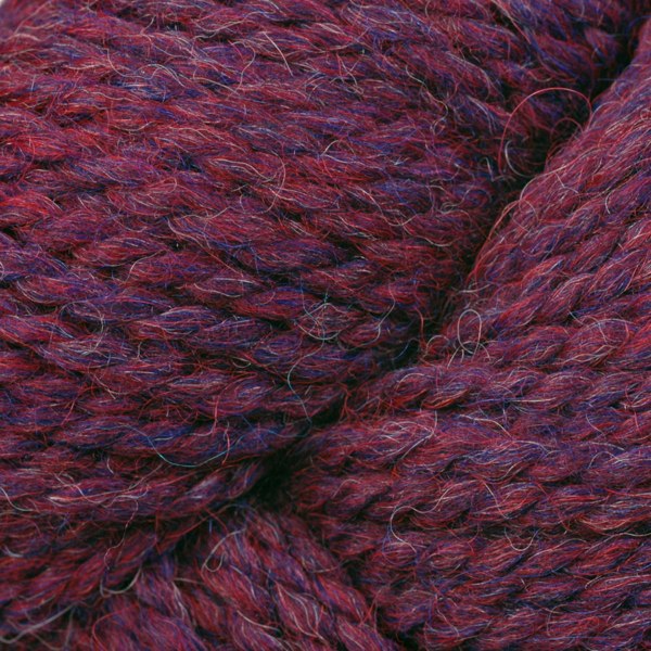 Berry Pie Mix 72171, a heathered blue and red skein of Ultra Alpaca Chunky.