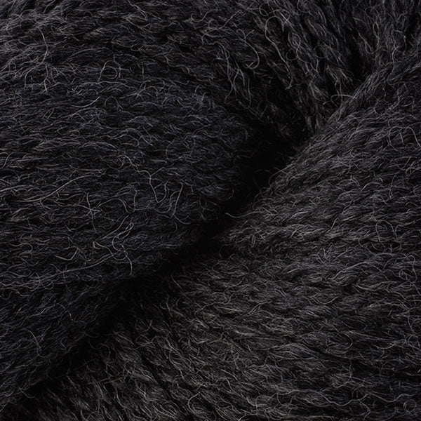 Charcoal Mix 7289, a heathered black skein of Ultra Alpaca Chunky.