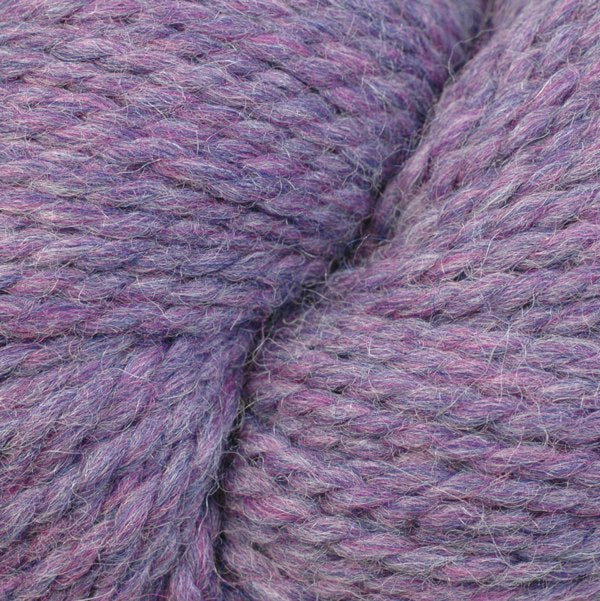 Lavender Mix 7283, a heathered light pink and purple skein of Ultra Alpaca Chunky.