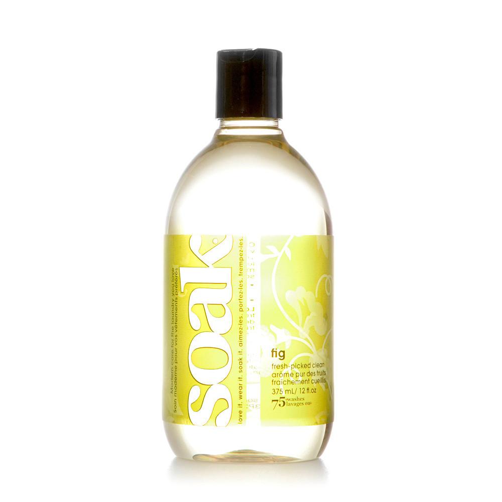 A 12 oz bottle of Fig scented SOAK Wash.
