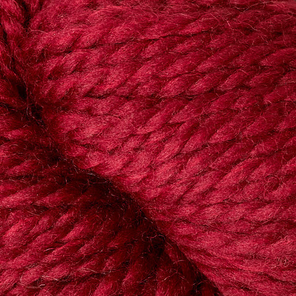 Berroco Lanas Quick Bulky in Poppy - a bright red colorway