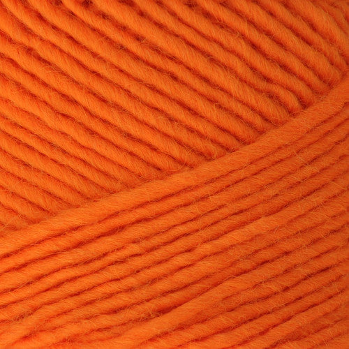 Lambs Pride Worsted Neon in Campfire Orange - a neon orange colorway